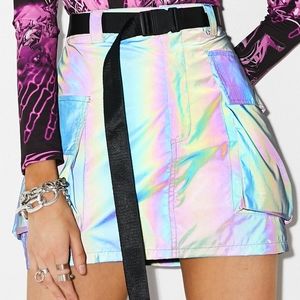JADED LONDON reflective skirt
